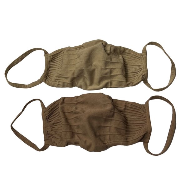 SKIMS Accessories - SKIMS Seamless Face Masks NEW Lot of 2 Sienna + Clay
